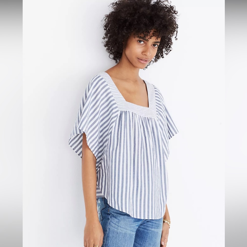 {Madewell} butterfly blouse